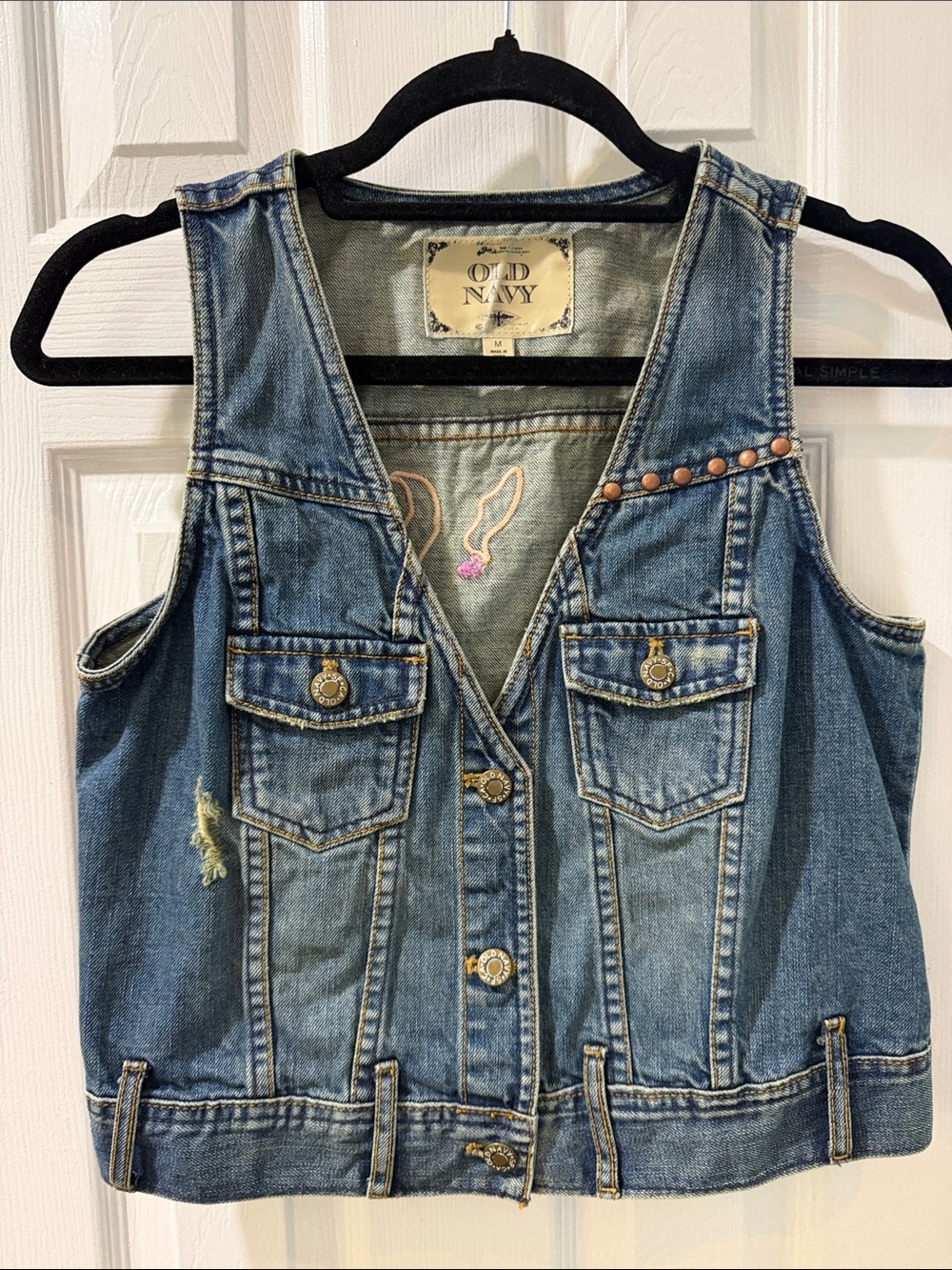 Embellished Vest - 2006 Old Navy